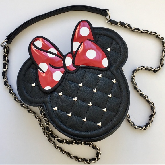 Disney Handbags - Minnie Mouse Die Cut Crossbody